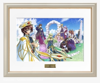Code Geass Blu Ray Framed Art - コード ギアス 複製 原画