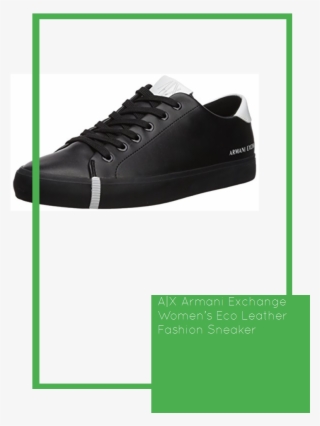 X Armani Exchange Women's Eco Leather Fashion Sneaker - Shoe