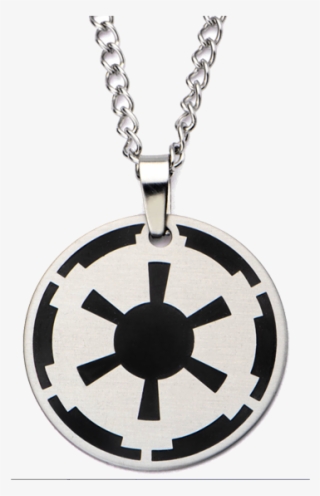 Imperial Symbol Pendant Necklace - Imperial Army Star Wars Logo