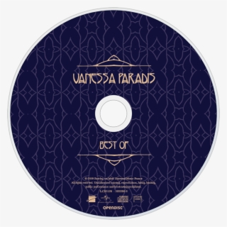 Vanessa Paradis Best Of Cd Disc Image - Vanessa Paradis Folies Bergeres