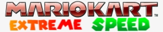 Mario Kart Extreme Speed Logo - Mario Kart Fantendo Logo