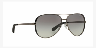 Michael Kors Chelsea Mk5004 101311 59 Sunglasses - Michael Kors Mk5004 101311 Black Aviator Sunglasses