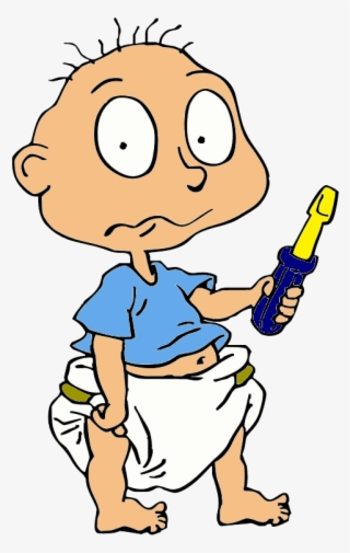 Tommy Pickles Rugrats Em Png - Tommy Rugrats Coloring Page