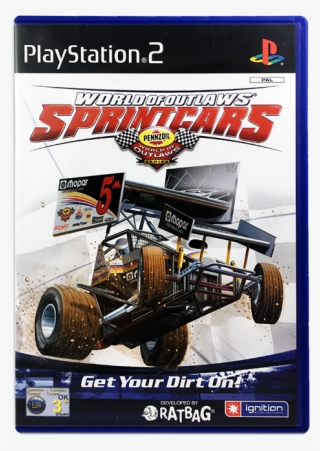 World Of Outlaws Sprint Cars Playstation 2 Ps2 - Ps2 World Of Outlaws Sprintcars