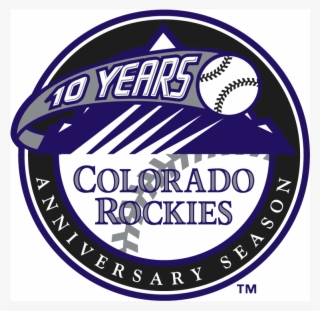 Colorado Rockies Logos Iron Ons - Colorado Rockies 25th Anniversary Logo