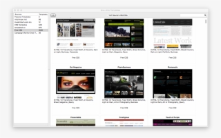 Templates Manager - Bluegriffon