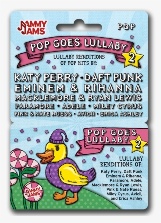 Pop Goes Lullaby - Jammy Jams - Pop Goes Lullaby 2 - Download Card