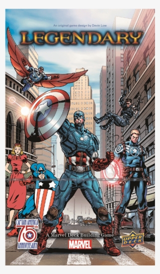 Captain America 75th Anniversary - Marvel Captain America 75th Legendary Small Box Expansion