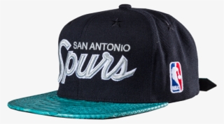 San Antonio Spurs Script Just ☆ Don By Mitchell And - Baseball Cap