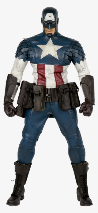 Captain America Sixth Scale Figure By Threea Toys - Captain America Marvel Sixth Scale Figure