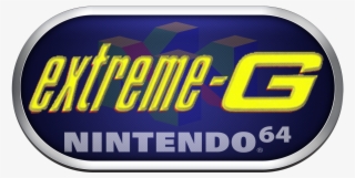 N64 Silver Ring Clear Game Logo Set - Label