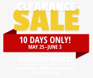 10 Days Only May 25-june 3 - Outlet Store