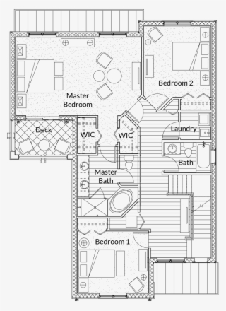 Sea Spray Second Floor Floorplan - Floor Plan