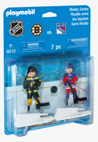 Nhl™ Blister Boston Bruins™ Vs New York Rangers™ - Playmobil - Nhl Rivalry Series - Bos Vs Nyr (9012)
