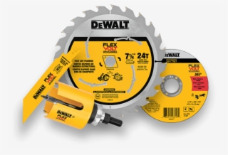 We Have A Wide Lineup Of Blades, Abrasives, And Hole - Dewalt Flexvolt 7-1/4 Inch 24t Circular Saw Blade