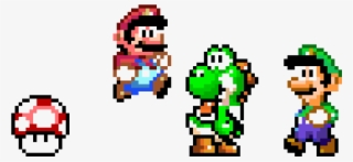 Super Mario World - Pixel Mania Pixel Mushroom Tote Bag