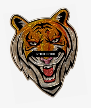 Tiger Head Plastic Art - Metallic Tiger Portrait Iphone 6/6s Tough Case