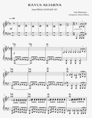 Final Fantasy Xv - Piano