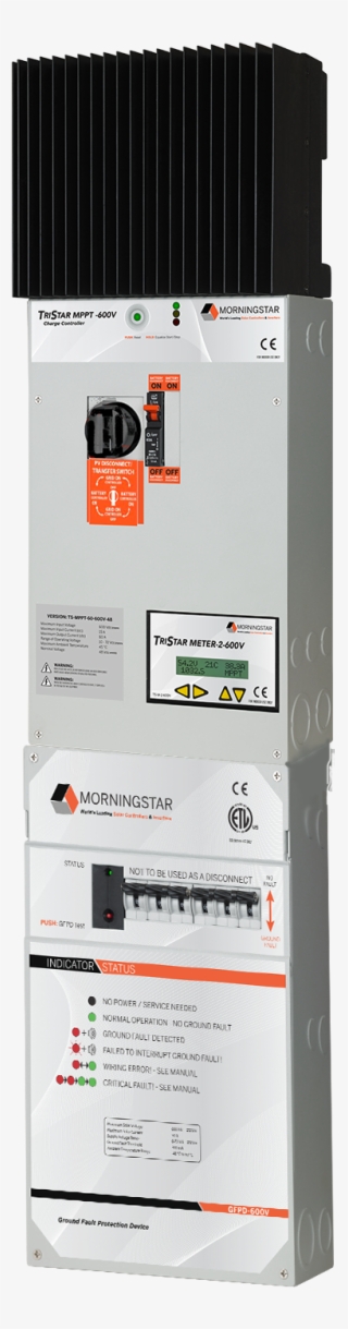 Morningstar Corporation Tristar Ts Mppt 60 600v 48