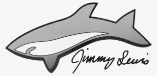 Jimmy Lewis Shark And Signature Logo - Jimmy Lewis