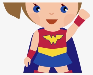 Little Boy Clipart Super Hero - Super Hero Listening Clipart