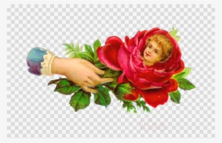 Download Victorian Hand Flowers Clipart Victorian Era - Clip Art