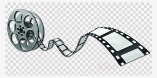 Reel Of Film Clipart Short Film Photographic Film - Bobina Filme Png
