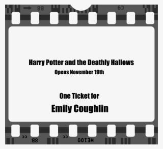 Harry Potter Clip Art At Clker Com - Film Strip Frame Png