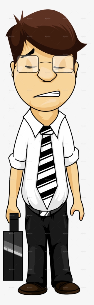 Transparent Stock Business Character By Swodshit