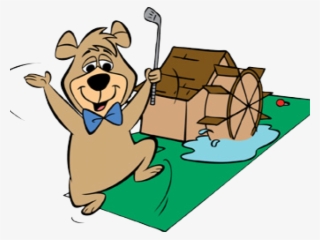 Mini Golf Clipart Transparent - Yogi Bear