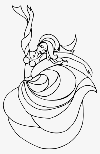 This Free Icons Png Design Of Dancer 3 Line Drawing