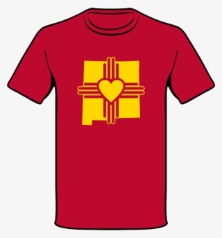 Heart Zia Nm Outline - Clothing
