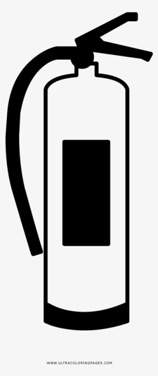 Fire Extinguisher Coloring Page