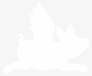 Flying Pig Silhouette At Getdrawings - Chinese New Year