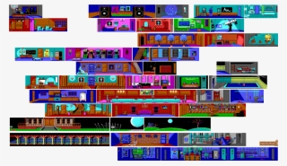 Maniac Mansion Had - C64 Maniac Mansion Map