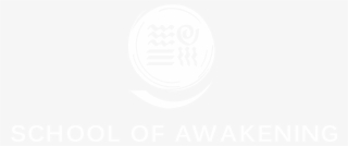 School Of Awakening Logo - White Pride