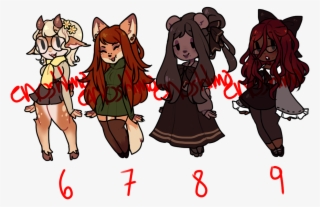 6, 7, 8, And 9 Are $5 Each And Are The Simpler Ones - Cartoon