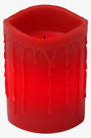 Led Pillar Candle Drip - Candle
