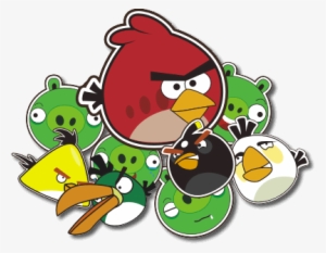 Image Of Angry Bird Clipart - Angry Birds Vector Png