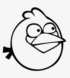 Big Brother Bird Very Cute Coloring Page - Angry Birds All Colouring
