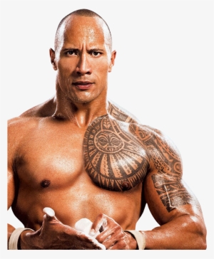 The Rock, Dwayne Johnson, Muscle - Maori Tattoo The Rock