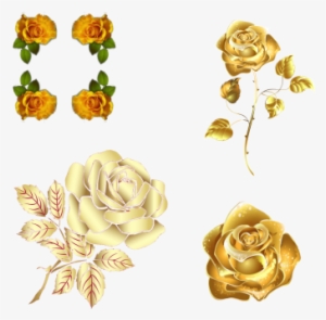 Golden Roses, Gold, Roses, Gold Leaves Png And Psd - Iphone 6/6s Tough Case