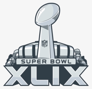 February Clipart Super Bowl - Super Bowl Xlix Logo Png