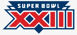 Super Bowl Xxiii - Super Bowl Xxiii Logo