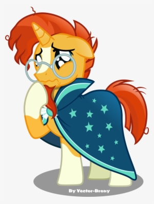 Vector-brony, Cloak, Clothes, Male, Pony, Puppy Dog - Sad Sunburst