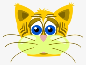 Sad Cat Clipart - Cat Clip Art