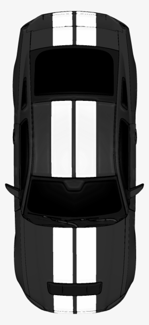 Top View Ford Mustang Free Cutout Architecture Design - Ford Mustang Top View