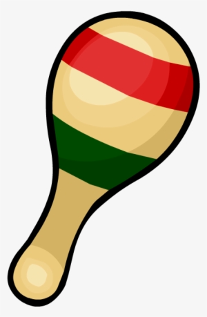 Image Png Club Penguin Image Black And White Stock - Maraca Png