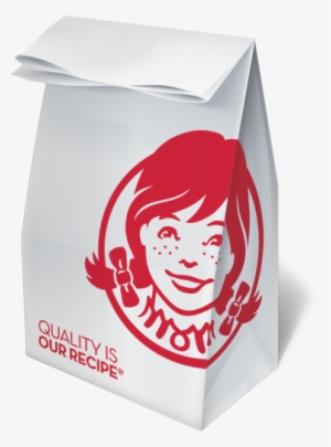 Wendys Logo Png - Wendy's To Go Bag