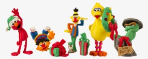 Mb-xmas - Sesame Street Characters Png